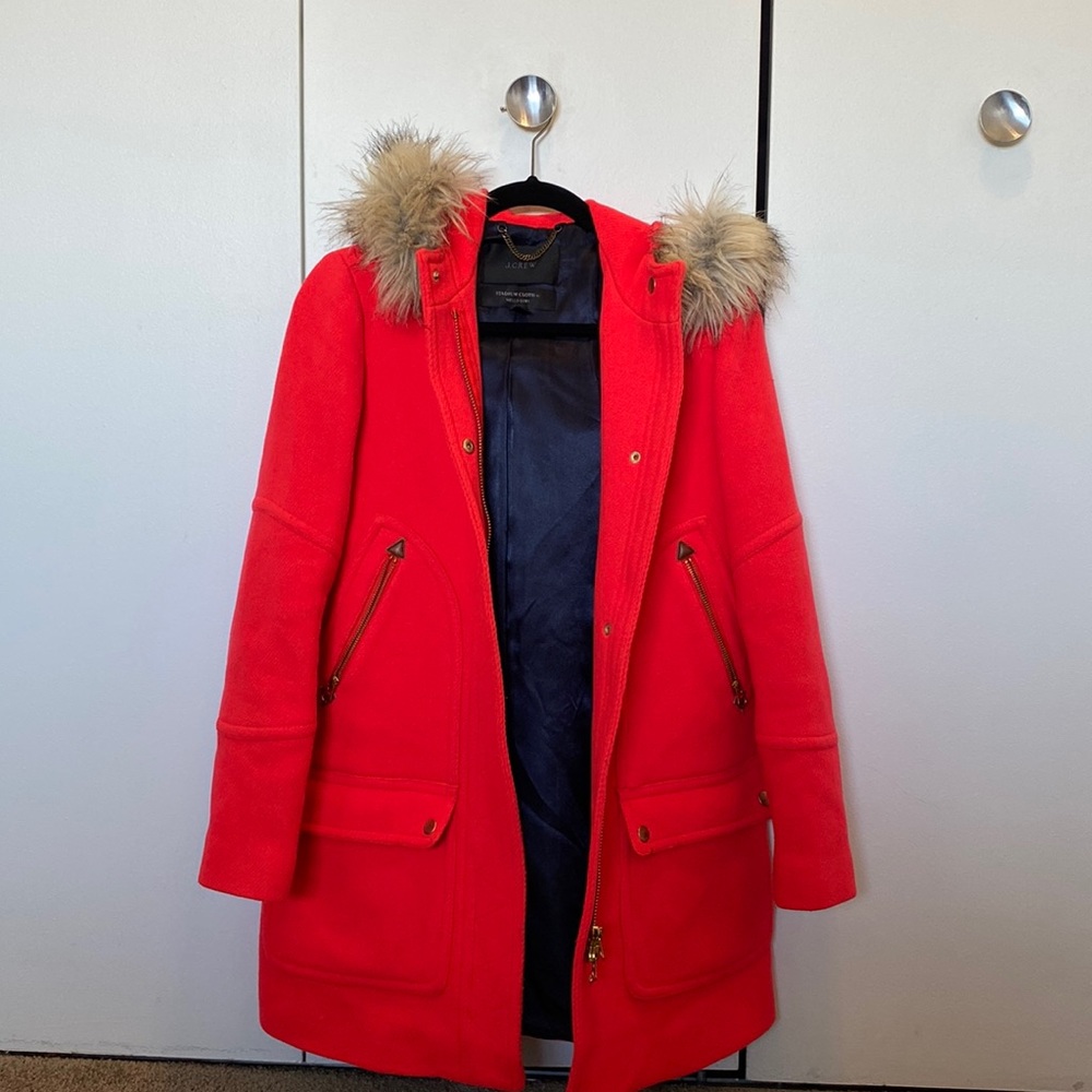 J. Crew Stadium Cloth Chateau Parka
